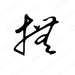 王世刚写的草字抚